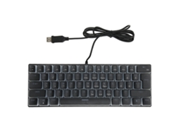 Teclado Mecânico LAXISCREED Rgb 61 Teclas Compacto