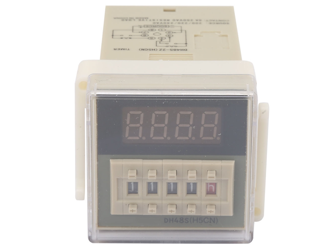 Relé Temporizador Com Atraso Laxiscreed, Visor Lcd, Alta Precisão E Controlo De Tempo