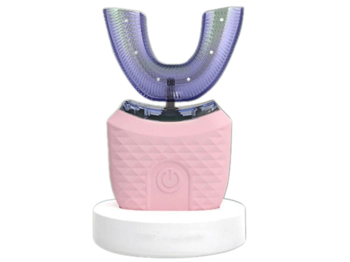 Escova de Dentes Elétrica Ultrassônica, Automática em Formato U, Limpeza Completa 360° e Clare Amento Dental . GOKOCO (25 26 Segundos)