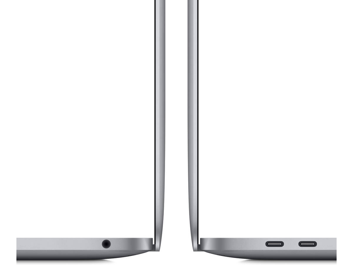Macbook Pro APPLE Cinzento sideral - MYD82Y/A (13.3'' - Apple M1 - RAM: 8 GB - 256 GB SSD - GPU 8-Core)