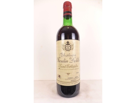 Vinho Tinto CHÂTEAU MOULIN DELILLE 1978 (75 cl - 1 unidade)