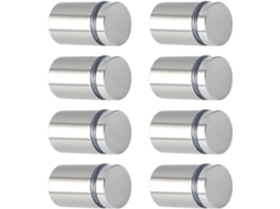 Tornillos de Acero Inoxidable 19mm x 25mm acabado cepillado para placas y mostradores