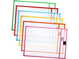 Pacote Com 6 Protetores Para Quadros Brancos, Ideais Para Pastas, Para Uso Em Sala De Aula Ou Escritório.