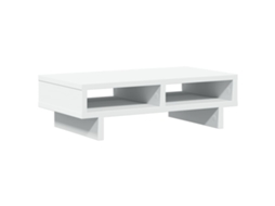 Suporte para monitor VIDAXL Branco Madeira processada (50x27x15cm)