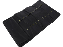 Bolsa Para Facas De Chef Ukcoco Vermelha, Enrolável, Portátil E Leve, Com 22 Compartimentos E Grande Capacidade Para