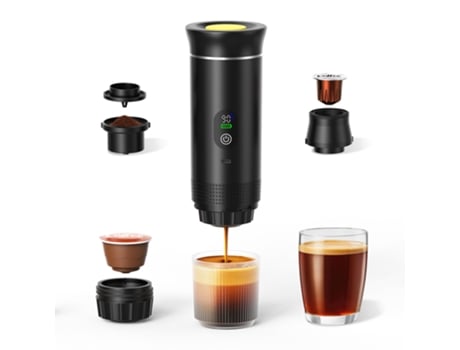 Cafeteira Portátil, Cafeteira Em Cápsulas Multifuncional 3 Em 1 Eifson