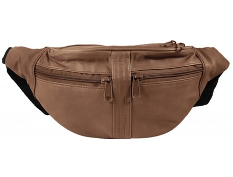 Bolsa de Cintura LEONARDO VERRELLI em Pele Genuína
