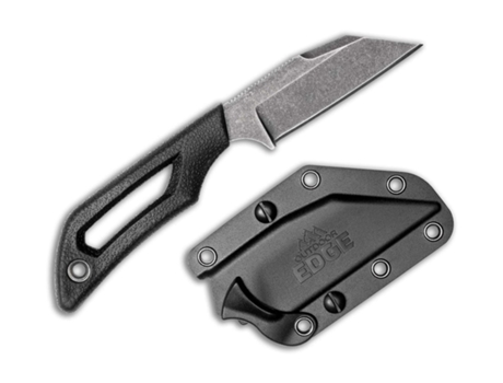 Pivot Knife Wharncliffe Black Blister Outdoor Edge