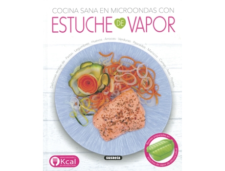 Livro Cocina Sana En Microondas Con Estuche De Vapor de Yomikoko (Espanhol)