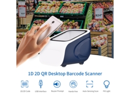 Leitor de Código de Barras Desktop 1D 2D QR USB S/MARCA