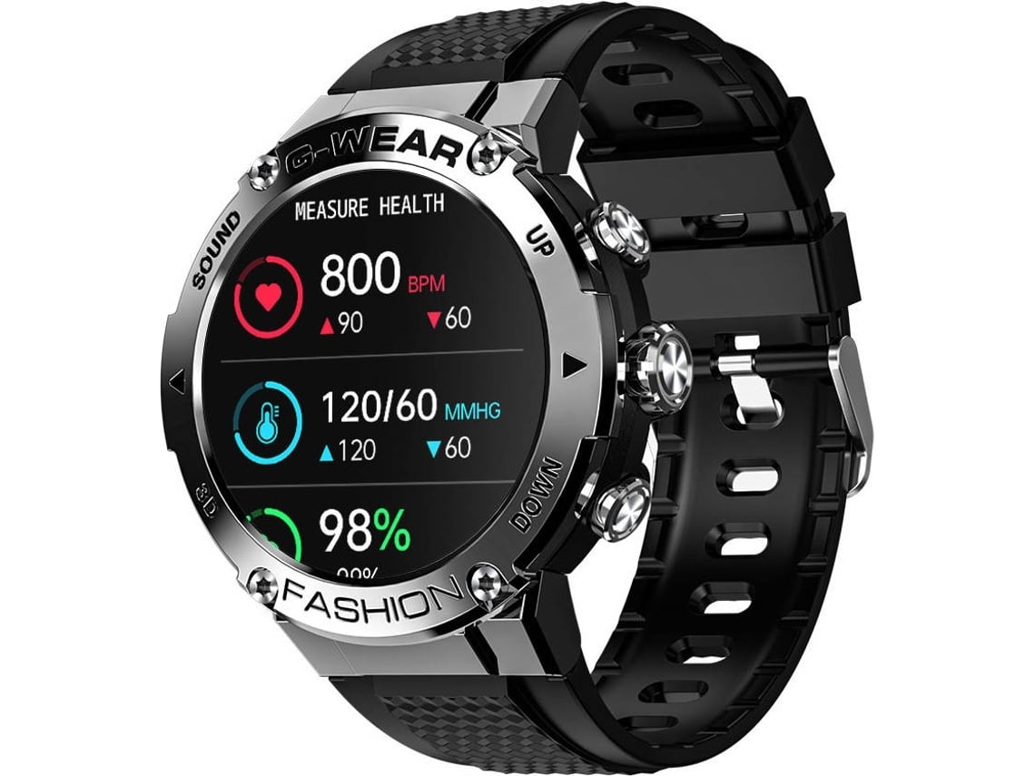 Smartwatch Lokmat Attack5 Prateado