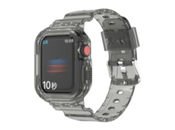Pulseira para Apple Watch 7 e Iwatch 4/5 com material TPU, à prova d'água EOOCOO