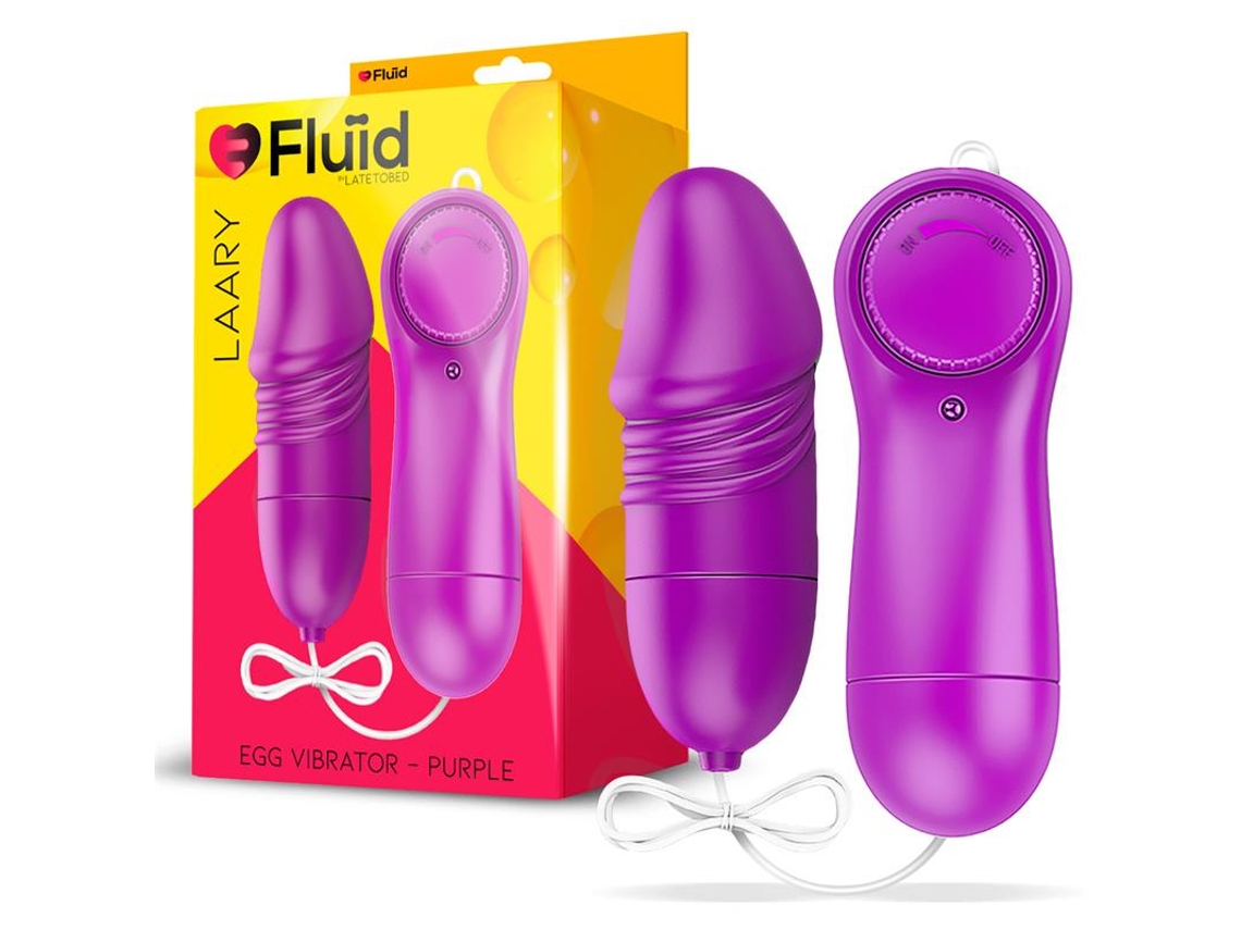 Vibrador Egg Multi Speed Controle Remoto Roxo FLUÏD