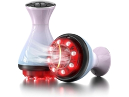 Massageador Inteligente de Ventosas com 15 Níveis Intensidade e Terapia Luz Vermelha, Aparelho Multifunciona L a Vácuo para Alívi GOKOCO