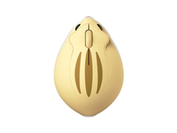 Mouse Ergonômico Bestvite 2.4g Bluetooth 1600dpi Amarelo