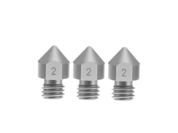 Peças De Impressora 3d Bicos De Titânio Tc4 Para Filamento 1.75mm Rosca M6 Compatível Com Creality Cr-10 Ender 3 Pro