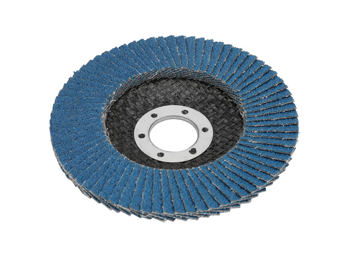 Roda De Esmerilar Laxiscreed Com Grão De Alumina Fundida E Zirconia, 4,5" Grau 60