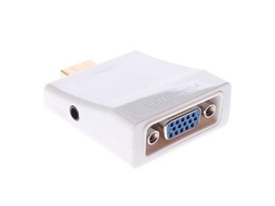 Adaptador HDMI a VGA com Conversor Audio