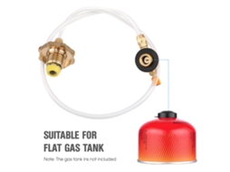Adaptador de Fogão a Gás para Camping e Recarga