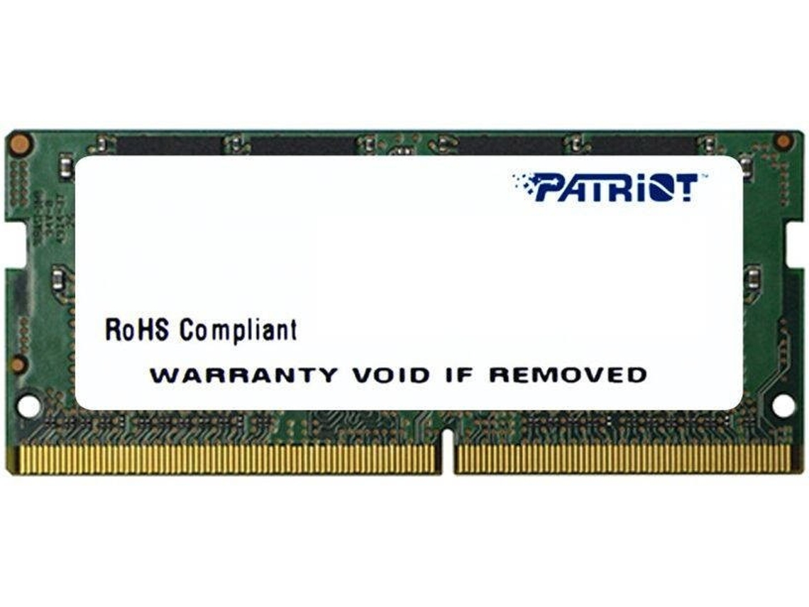 Memória RAM DDR4 PATRIOT MEMORY PSD48G240081S (1 x 8 GB - 2400 MHz - CL 17 - Verde)