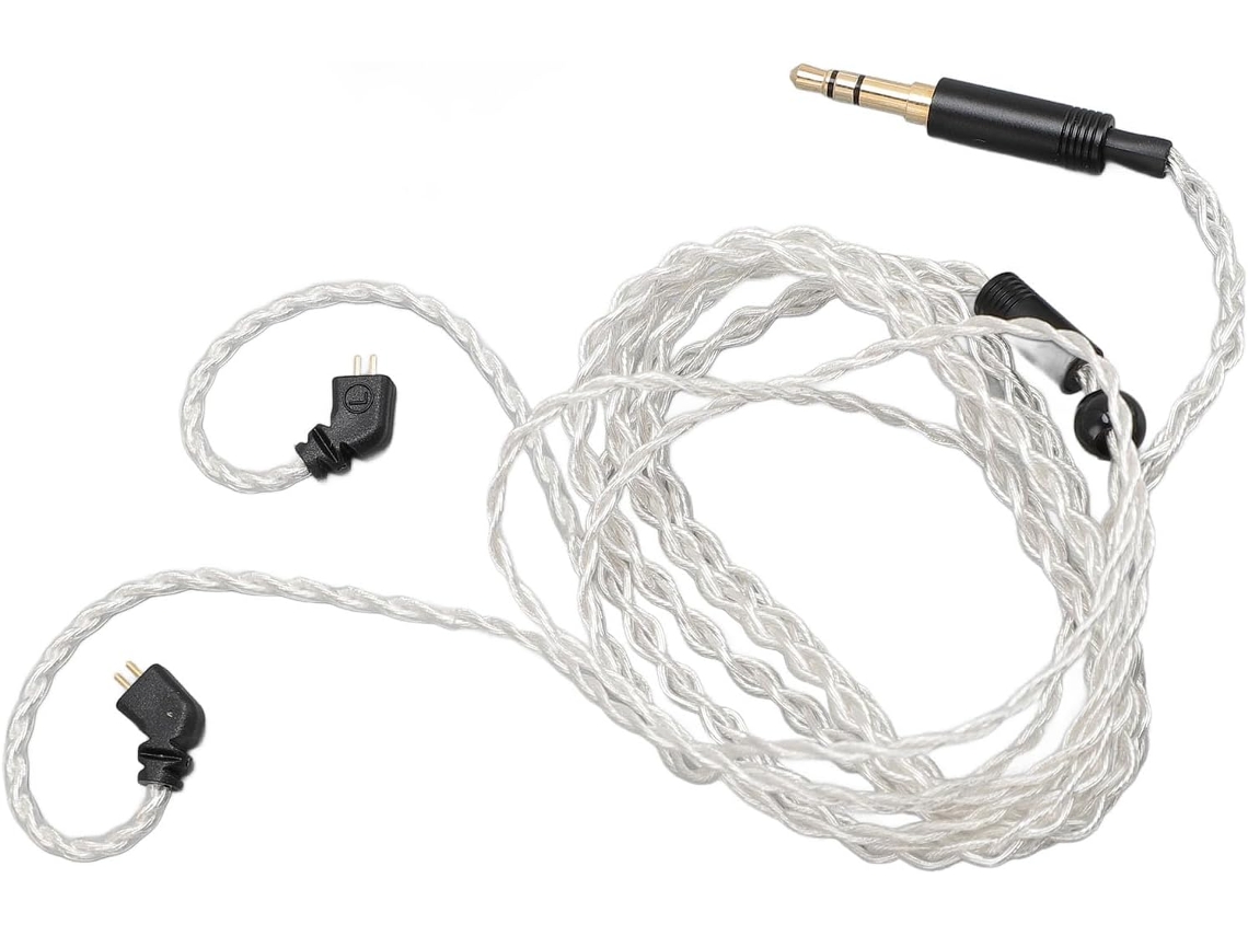 Cabo De Fone De Ouvido De 0,78 Mm Com 2 Pinos, Cabo De Substituição Destacável Para Fones De Ouvido Gokoco