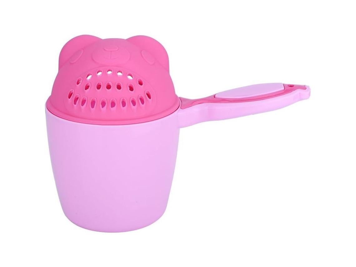 Taza De Enjuague Para Champú Bebé Cascada Protectora De Ojos Lavado De Cabello Niño Baño Plástico Cómodo