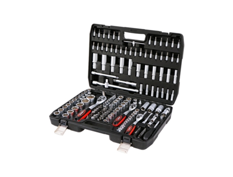 Caixa De Ferramentas Com Soquetes E Brocas, 172 Peças