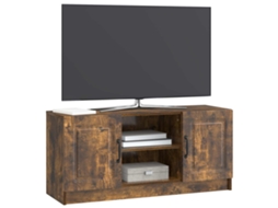 Gabinete para Tv Carvalho Fumado 102 X 34,5 X 47 Cm MAISON EXCLUSIVE