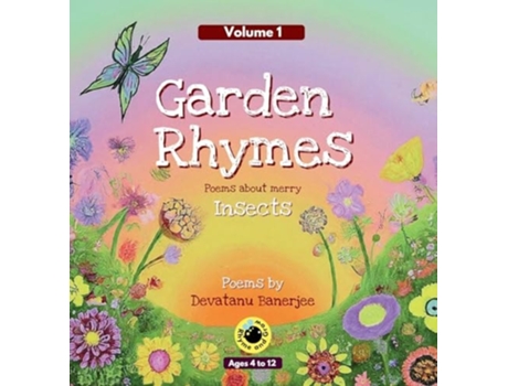Livro Garden Rhymes - Volume 1 Poems about Merry Insects de Devatanu Banerjee (Inglês - Capa Dura)
