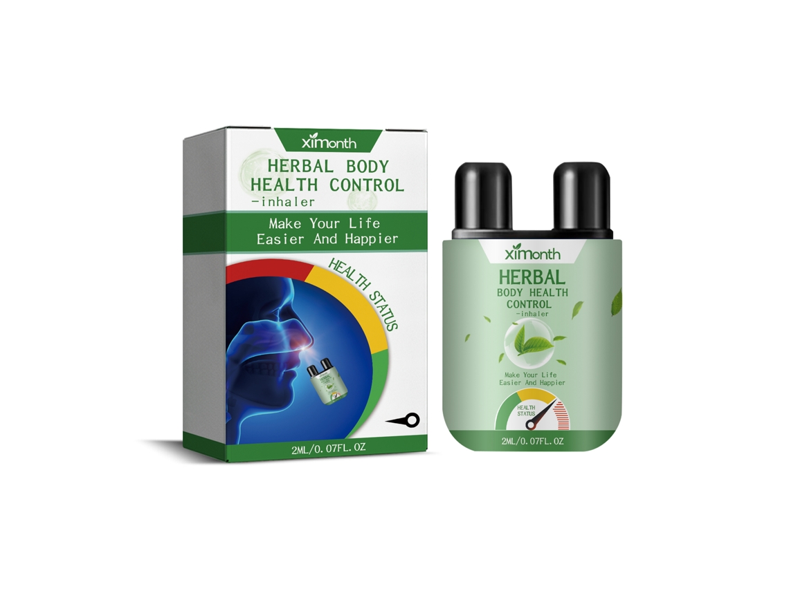 Inalador Nasal Herbal Ximonth Alivia Congestão