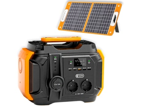 Power Bank FLASHFISH A501 540Wh 500W+Painel Solar FLASHFISH Tsp100W