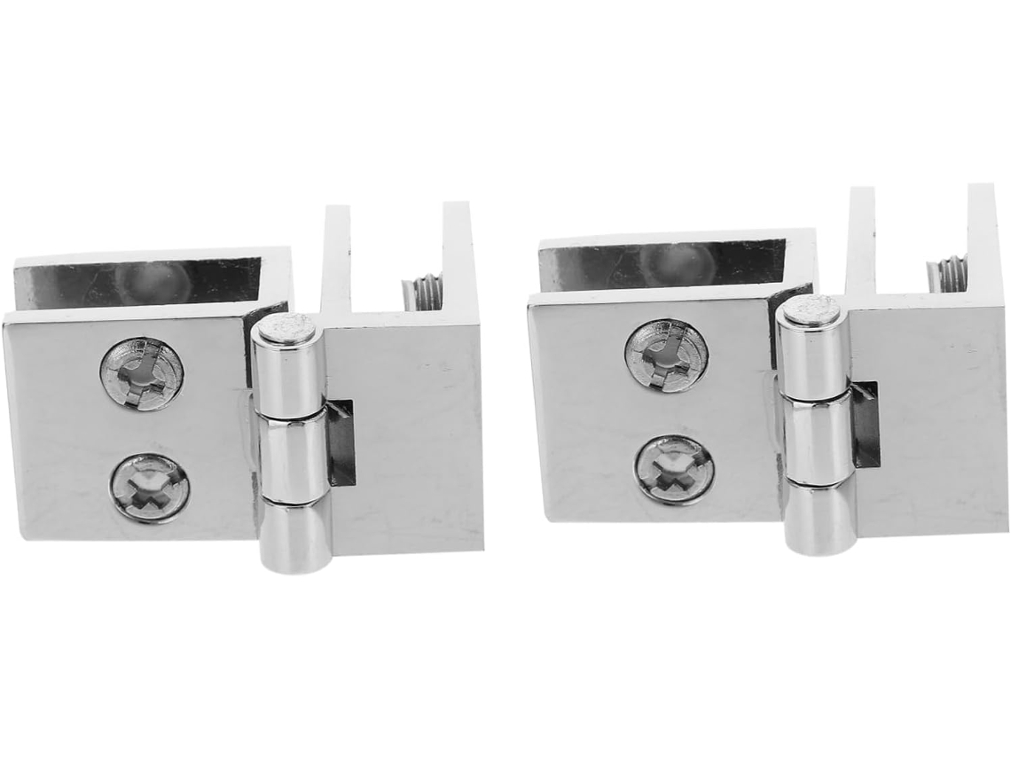 Conjunto De 2 Dobradiças Liga Zinco Para Portas Armário, Com