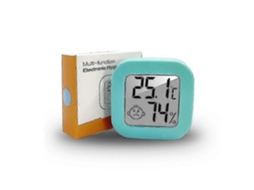 Mini Termômetro E Higrômetro Digital Lcd Para Ambientes Internos Com Sensor