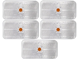 Pacotes De Gel De Sílica De 40g, Pacote Com 5 Unidades, Indicador De Cor Para Embalagens Fotográficas.