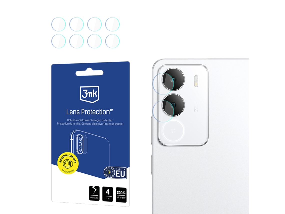 Película Protetora De Lente 3mk Para Realme P3 Lite 4g Proteção Eficaz Com Revestimento Fosco.
