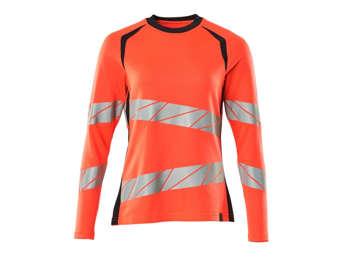Camisa De Manga Longa Accelerate Safe 19091 Laranja 5XL MASCOT