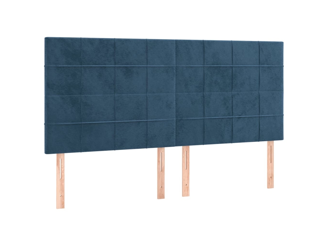Headboard, Headboards Vidaxl Azul Veludo (180 Cm)