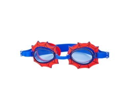 Óculos de Natação AQUAFORGE infantis, lente grande angular, antivazamento, antiembaçante, proteção UV, brancos