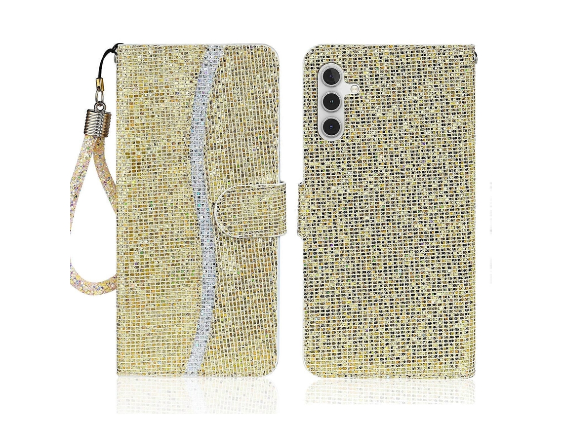 Capa Couro Resistente Ao Pó Para Samsung Galaxy A14 5g, Elysve