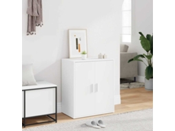 Vidaxl Armário Para Sapatos 60x35x70 Cm Derivados De Madeira Branco
