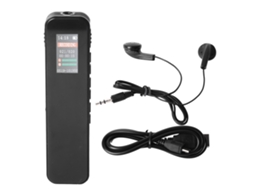 Mali gravador de Voz Digital Portátil 64g Gravador de Som para Aulas Reuniões Mp3 Player com Alto Falante Integrado