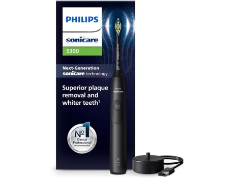 Sonicare 5300 Escova De Dentes Elétrica Sônica Com 2 Níveis De