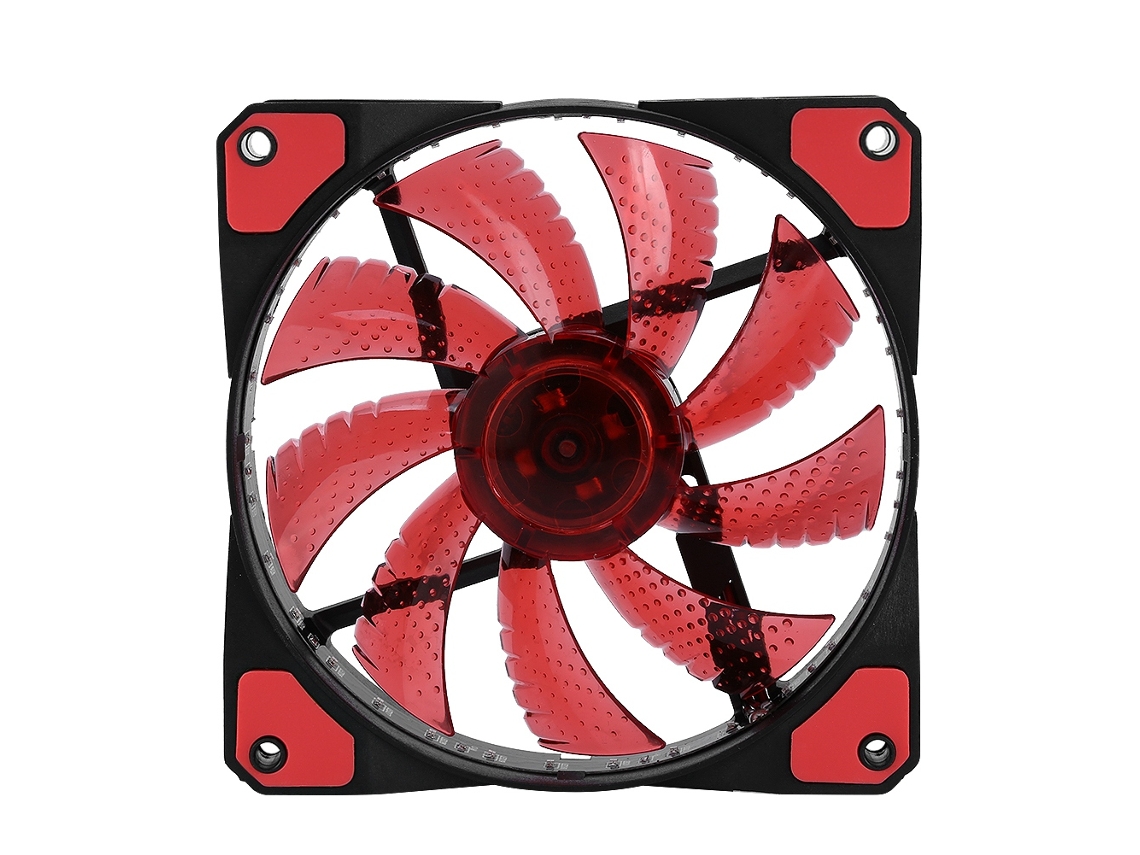Fan De Resfriamento Com Dissipador De Calor De Radiação Silencioso Para Led Lights Para Computador Pc Vermelho