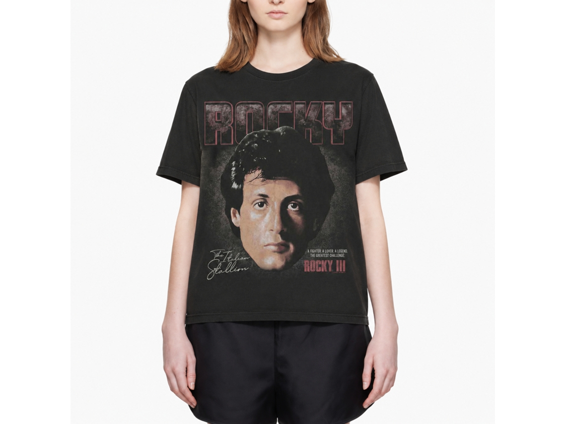 Rockinstone Rocky Head Smoke T-shirt Size:xl