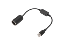 Adaptador Usb Macho Para Tomada De Cigarro 12v 8w