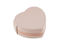 Jóias E Acessórios Organizador Portátil 10x9x4,5 Cm Rosa