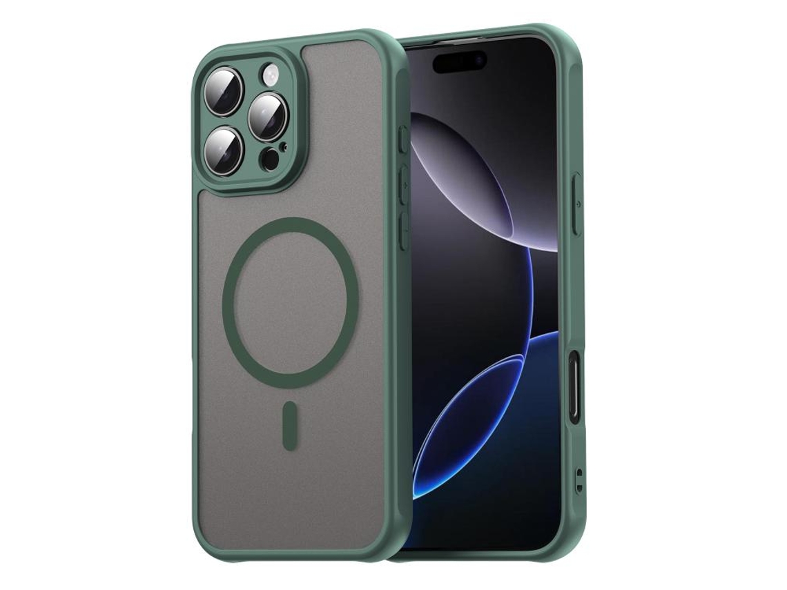 Capa Fan Dun Para Iphone 16 Pro - Tpu Híbrido Pc Fosco - Magsafe