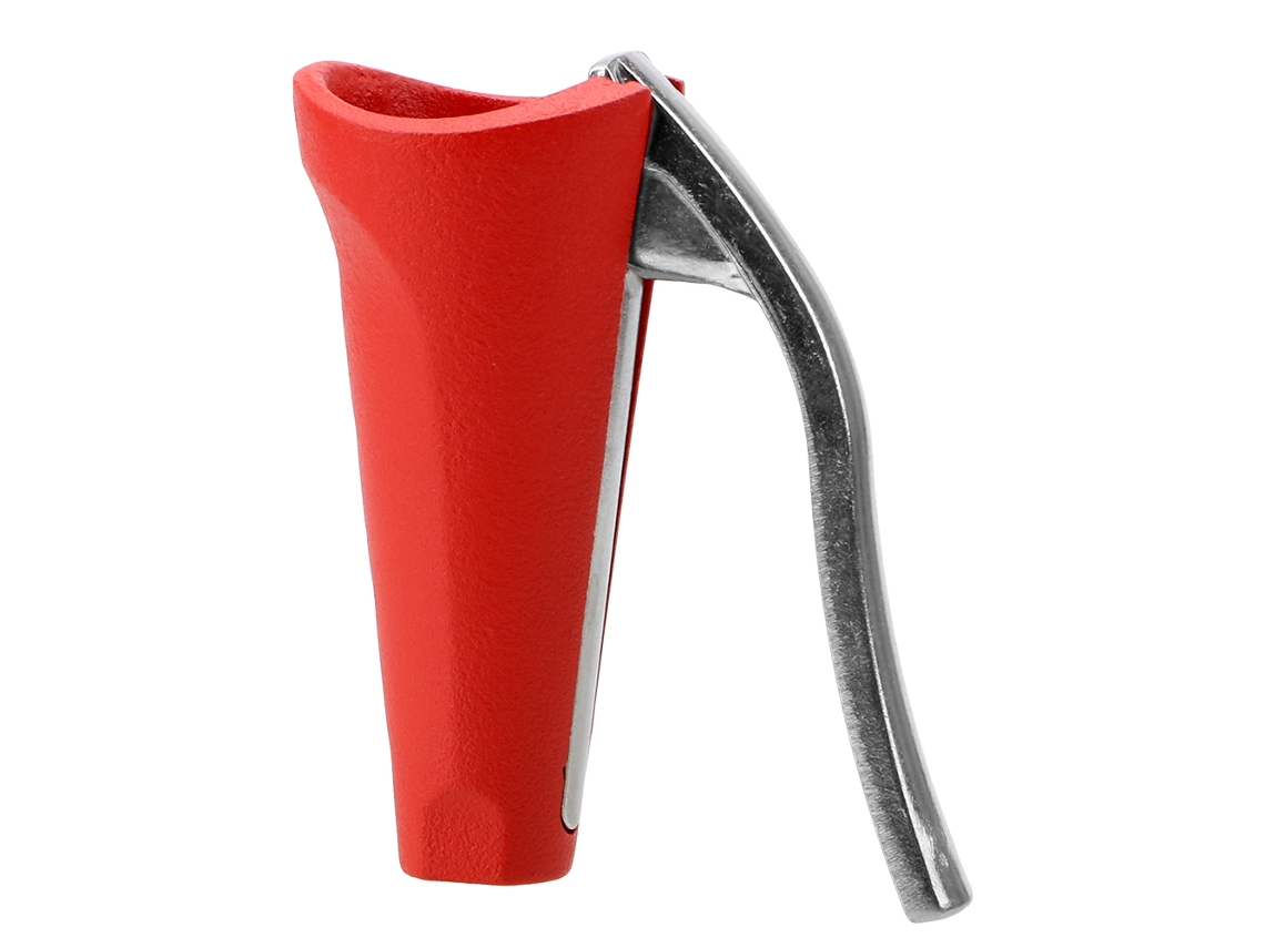Ferramenta para Agulhar Maçãs e Vegetais em Liga de Zinco, Material de Metal Acrílico, Grampo Cônico. MDUG (vermelho)