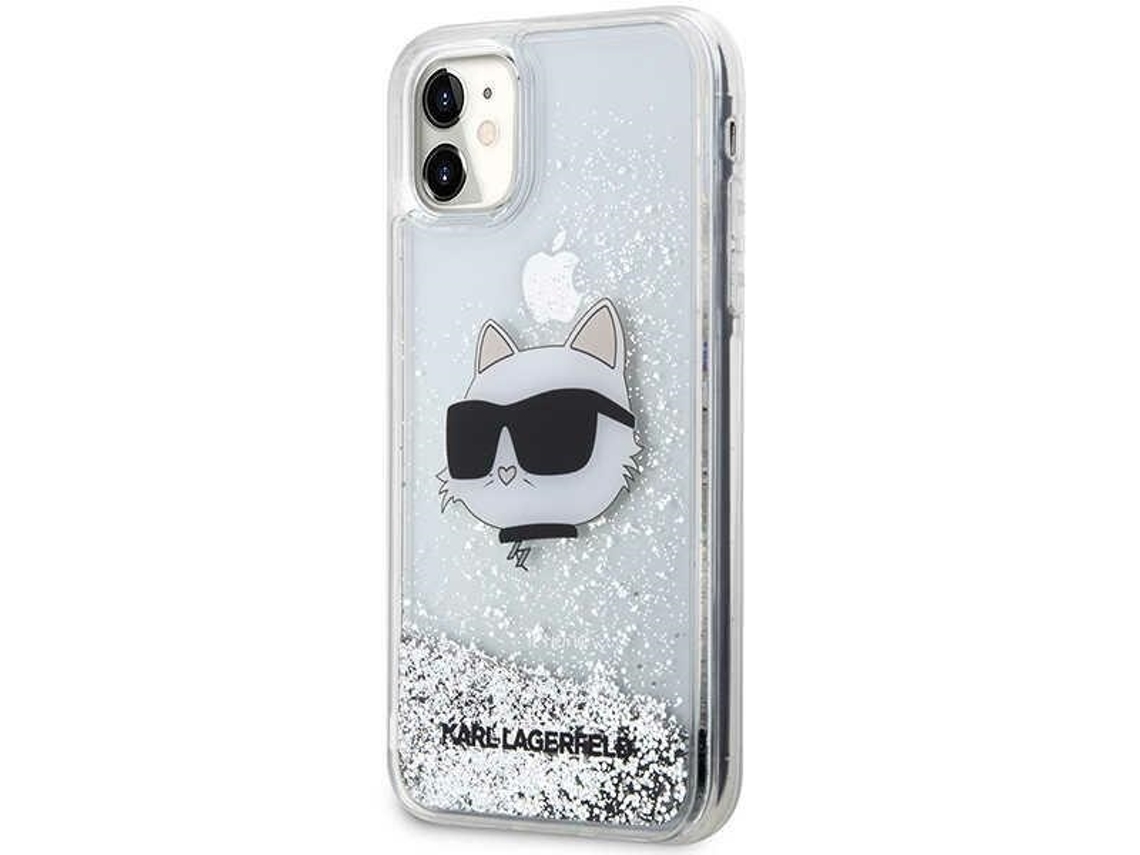 Capa para iPhone 11 KARL LAGERFELD Pele Sintética Rígida