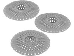 Conjunto De 3 Peças De Coletores De Cabelo De Silicone Para Ralo | Prevenção